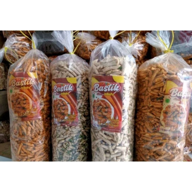 

basreng stik pedas dan original bumbu daun jeruk enak 2 kg