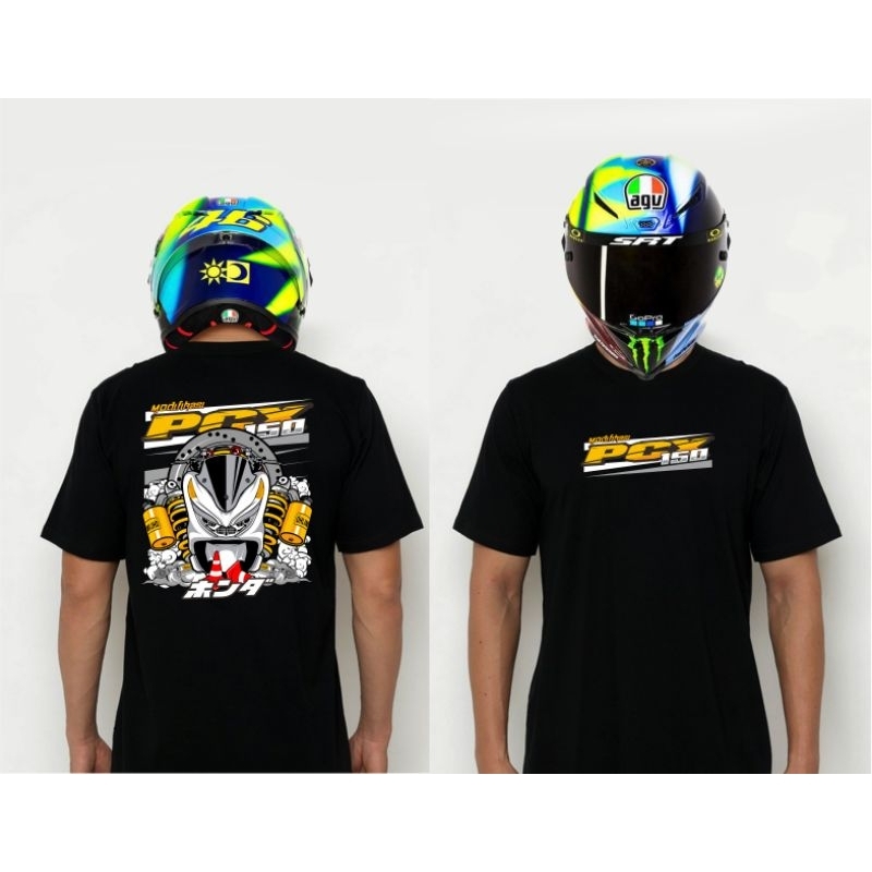 Kaos honda pcx 150 modifikasi kaos pcx 150 terbaru