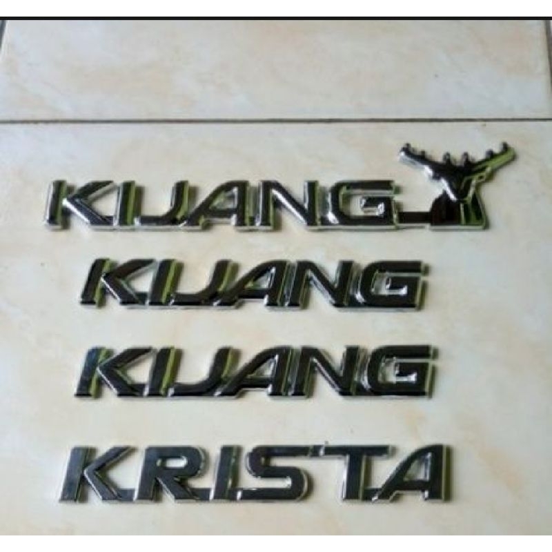 Emblem logo kijang krista