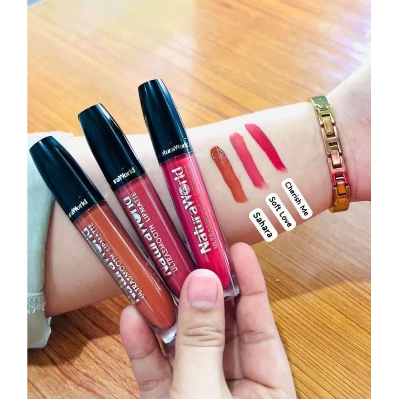 Lipstik Natura  Ultrasmooth/ Lipstik matte Lipmatte Tahan Lama Waterproof Naturawod ORI 100%