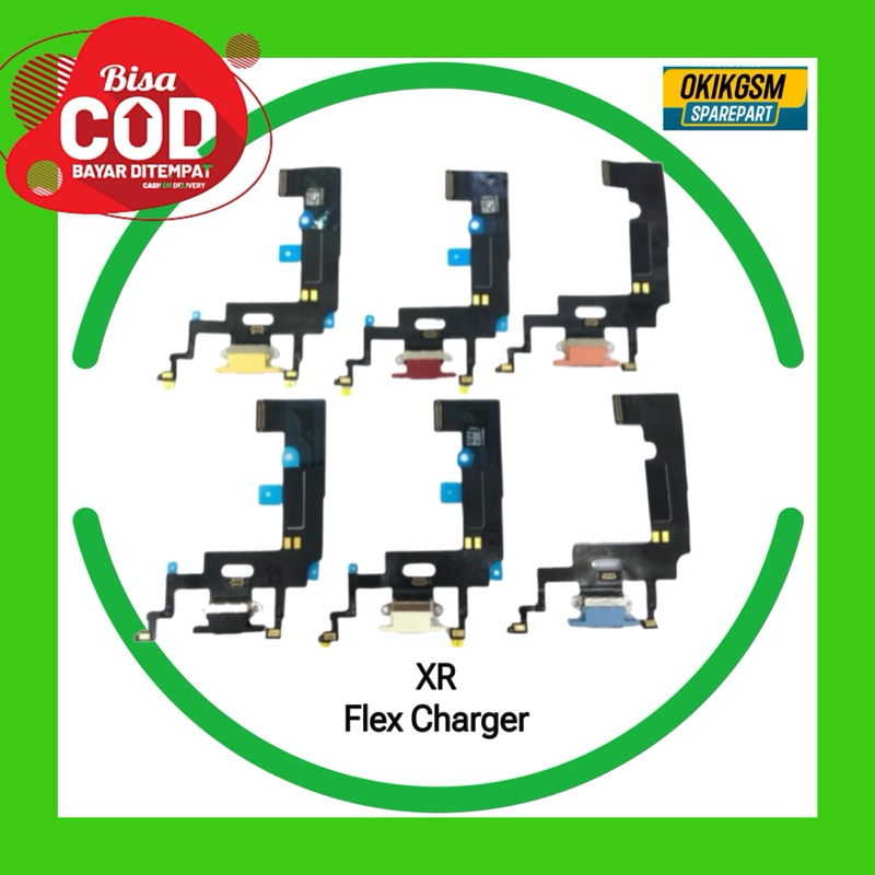FLEXSIBEL KONEKTOR CHARGER IPHONE XR ORI
