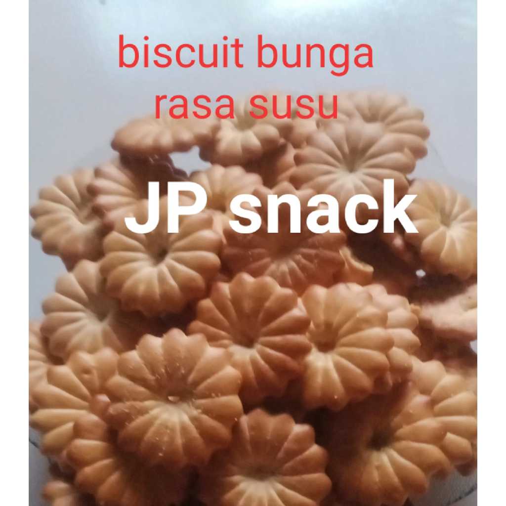 

cod biscuit bunga rasa susu 1kg gratis ongkir