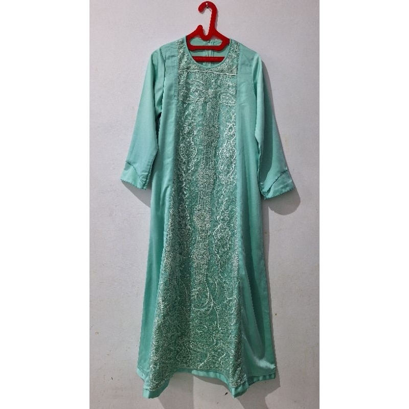 Gamis Satin Brukat Tosca Preloved