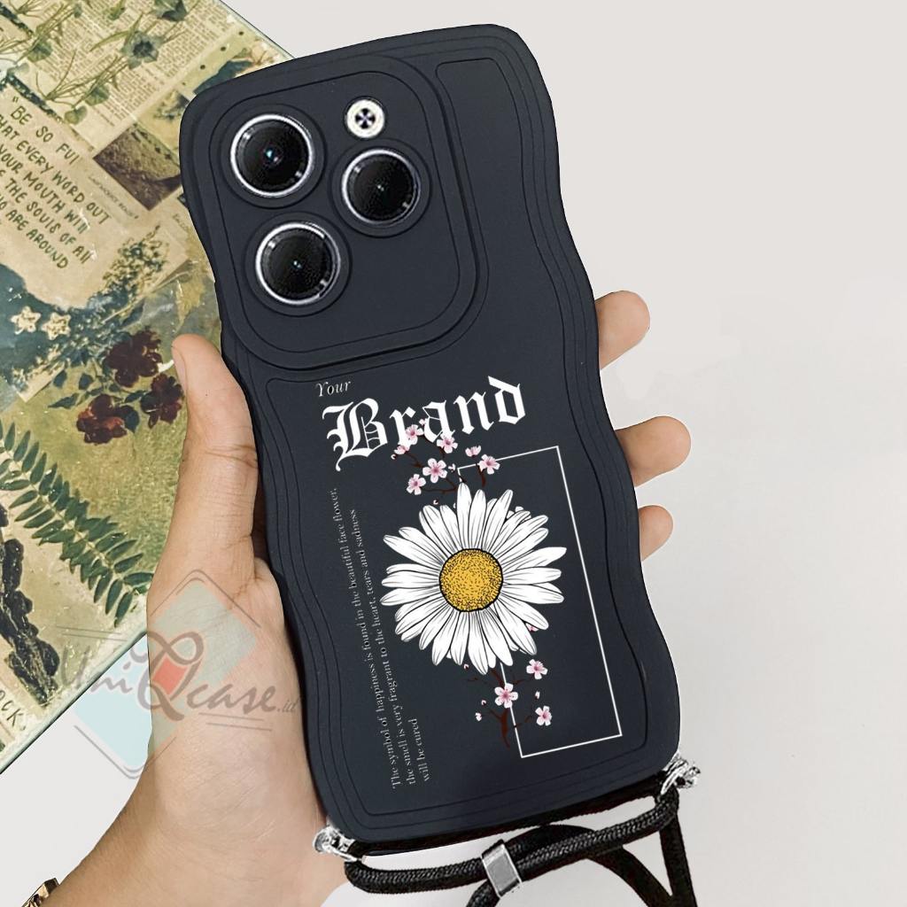 Softcase Gelombang Infinix Hot 40 Infinix Hot 40 Pro Infinix Hot 40i Terbaru [GLB02] Case Handphone 