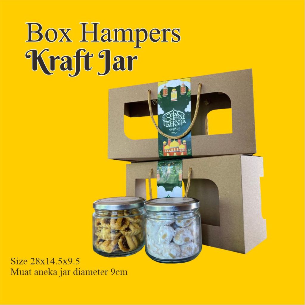 

Dus Hampers Ramadhan Kraft Coklat Polos