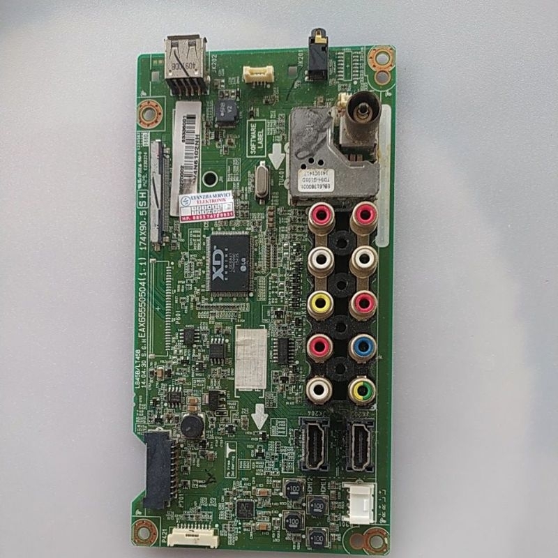 mainboard LG 42lb550a - MB lg 42lb550a - mesin tv LG 42lb550