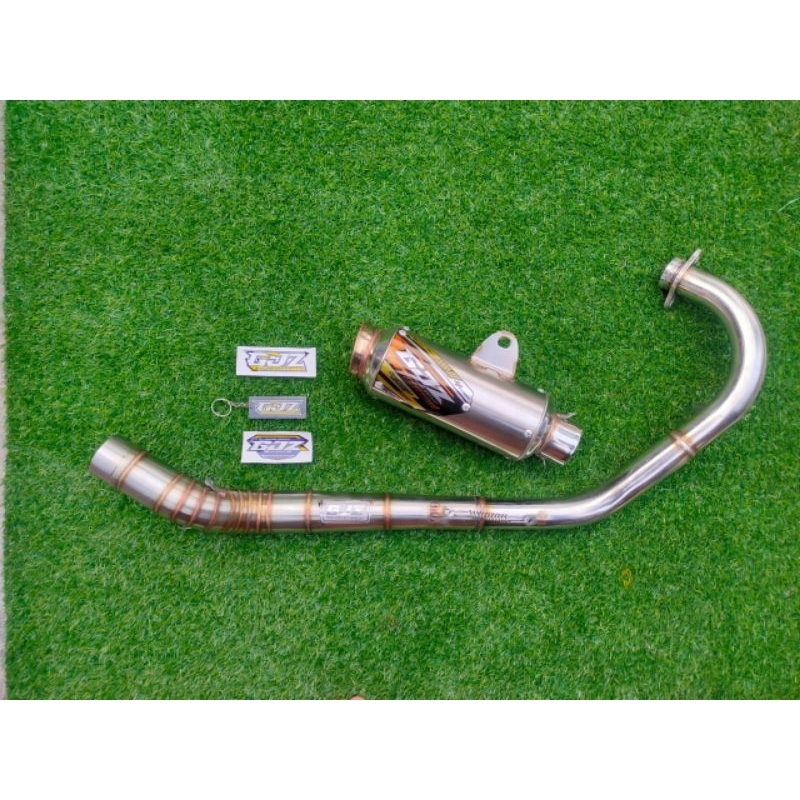 Knalpot Original Gjz Racing Exhaust Herex Tiger Mp GL100