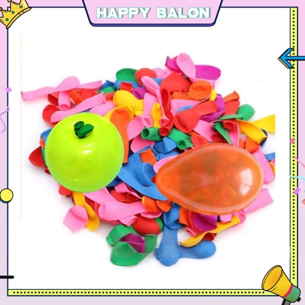 Balon Latex Air Kecil Isi 500Pcs
