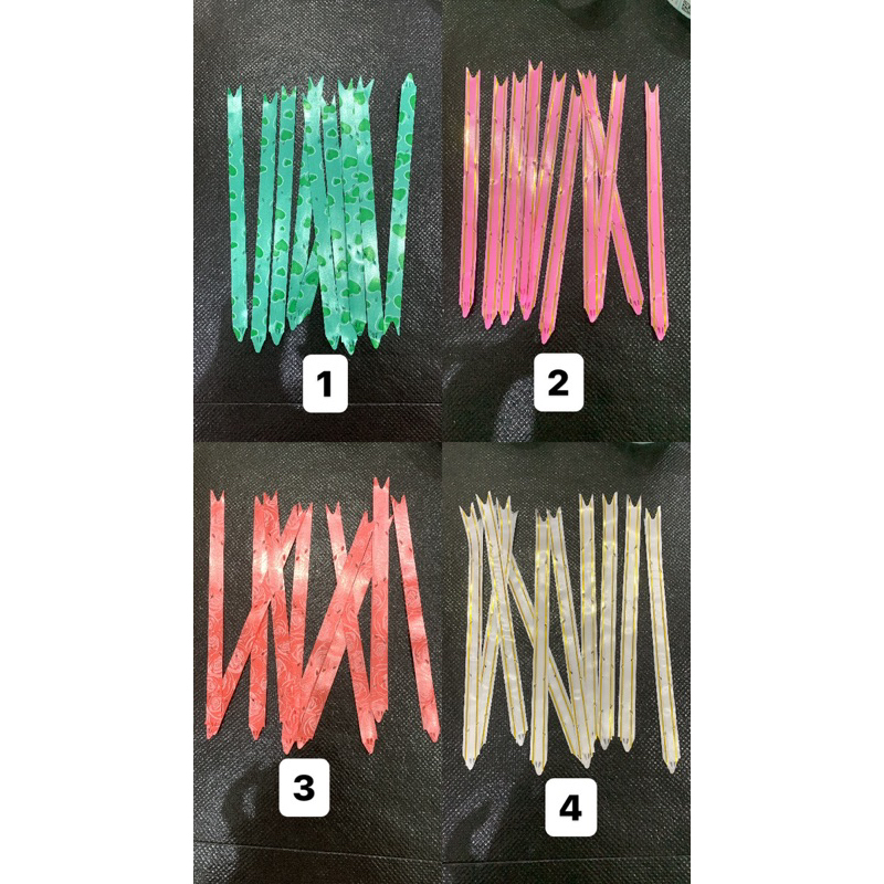 

PITA TARIK SERUT MOTIF DAN LIST EMAS (1Pack = 10pcs)