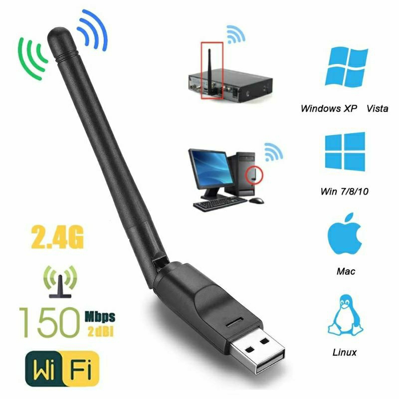 Dongle Wifi Untuk Stb / Laptop / Pc