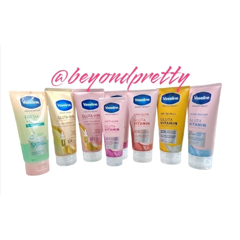 Vaseline serum lotion gluta
