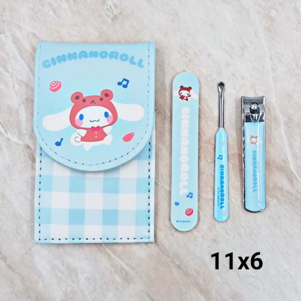 MANICURE SET MINISO KARAKTER | MANICURE SET CINNAMOROLL | MANICURE CINNAMOROLL | GUNTING KUKU CINNAM