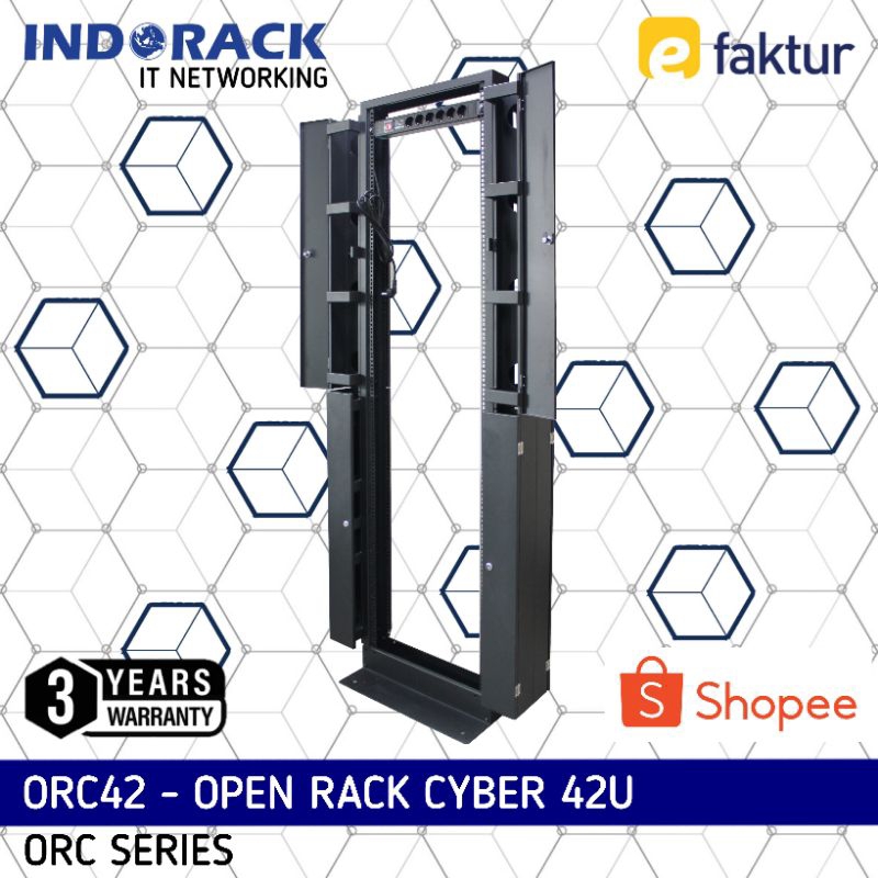 ORC42 Open Rack Cyber INDORACK Rak Server 42U
