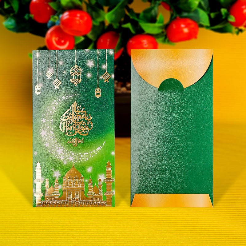 

New (6PCS) Amplop lebaran Amplop Idul Fitri Amplop Eid Mubarak premium