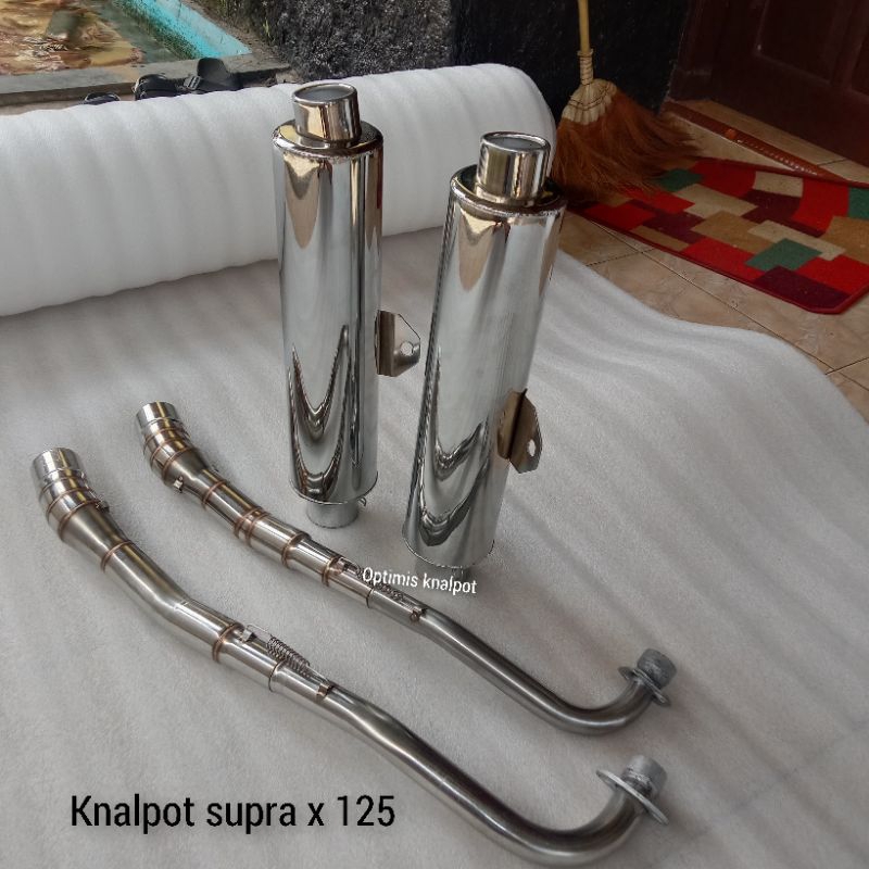 Knalpot Supra X 125 Standard Slincer Ckd Supra Jupiter mx Vega Blade Revo