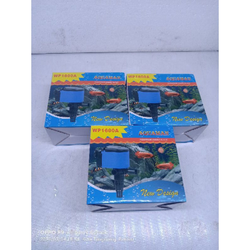Pompa Aquarium Aquaman Wp1600 / Pompa kolam 1600