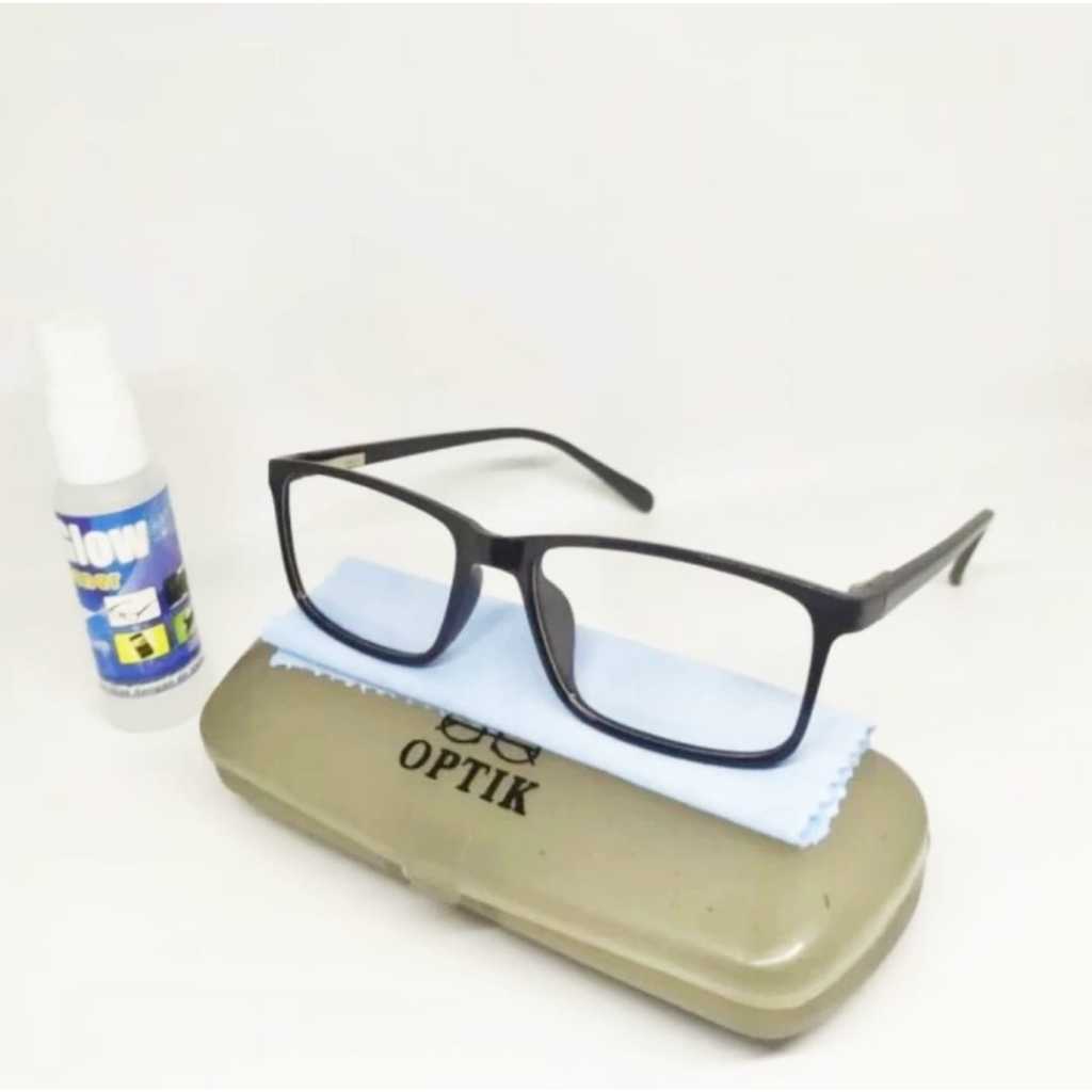 Kacamata full frame minus tinggi tangkai per