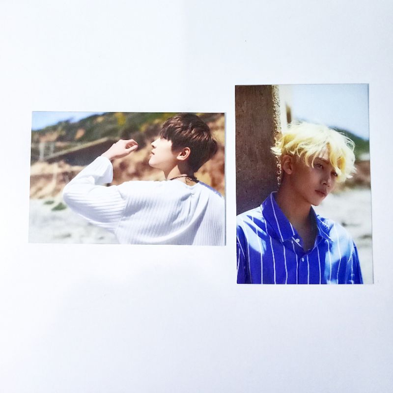 Seventeen PC Postcard Official Jeonghan Wonwoo
