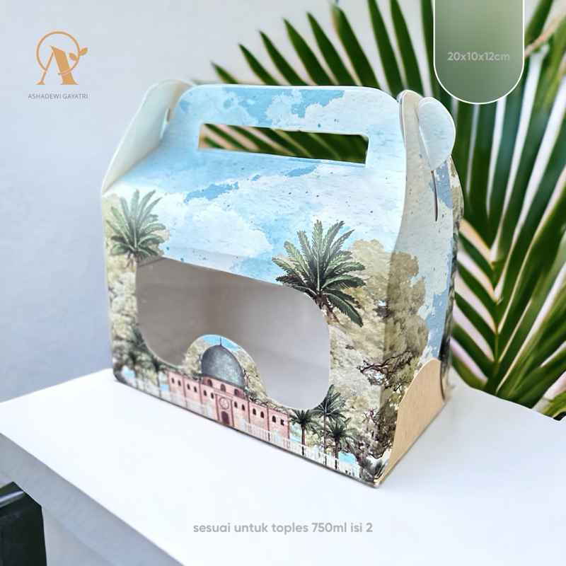 

Ashadewi Gayatri - Jasper Gable Box Al Aqsa series 20x10x12cm