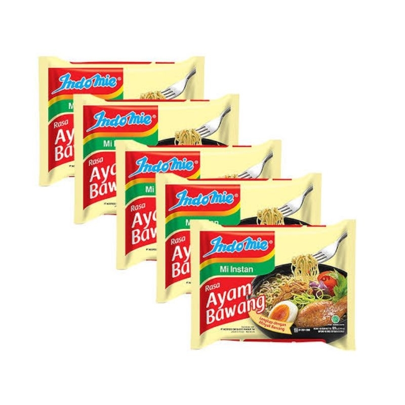 

indomie goreng / ayam bawang 5pcs