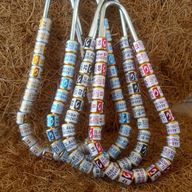 RING BURUNG MURAI LASER MK WINER LOGO BARCODE