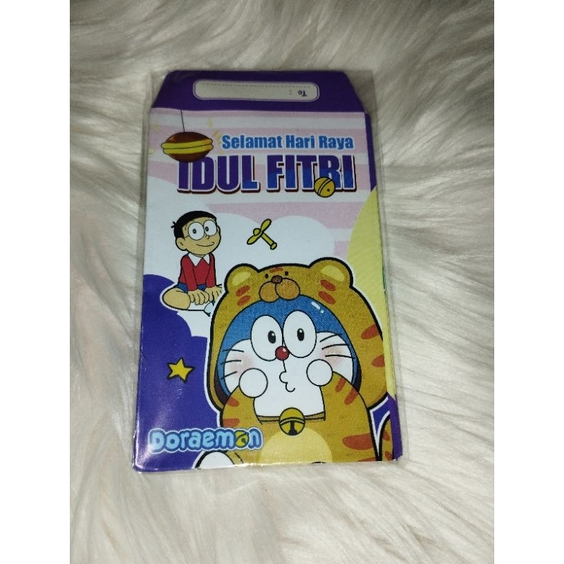 

Amplop Lebaran 2025 motif Doraemon New