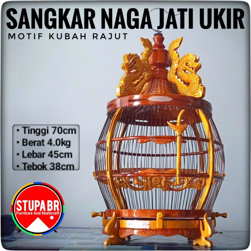 sangkar jati ukir jepara sangkar burung perkutut