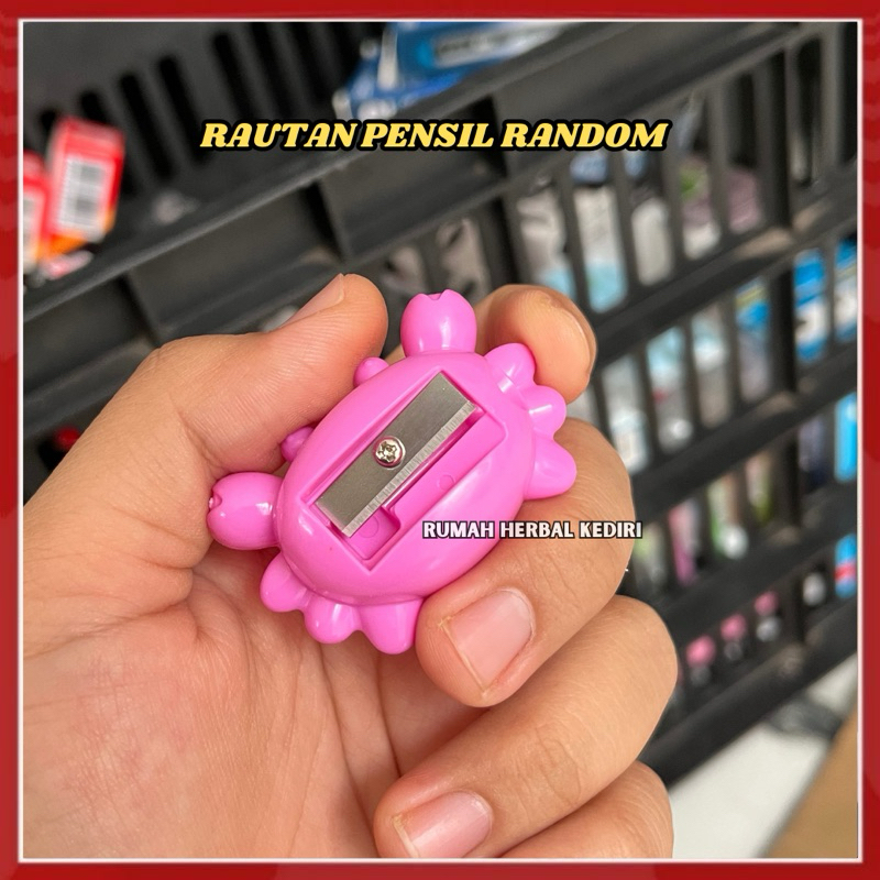 

Rumahherbalkediri (ATK 14) Rautan Pensil Mini Random