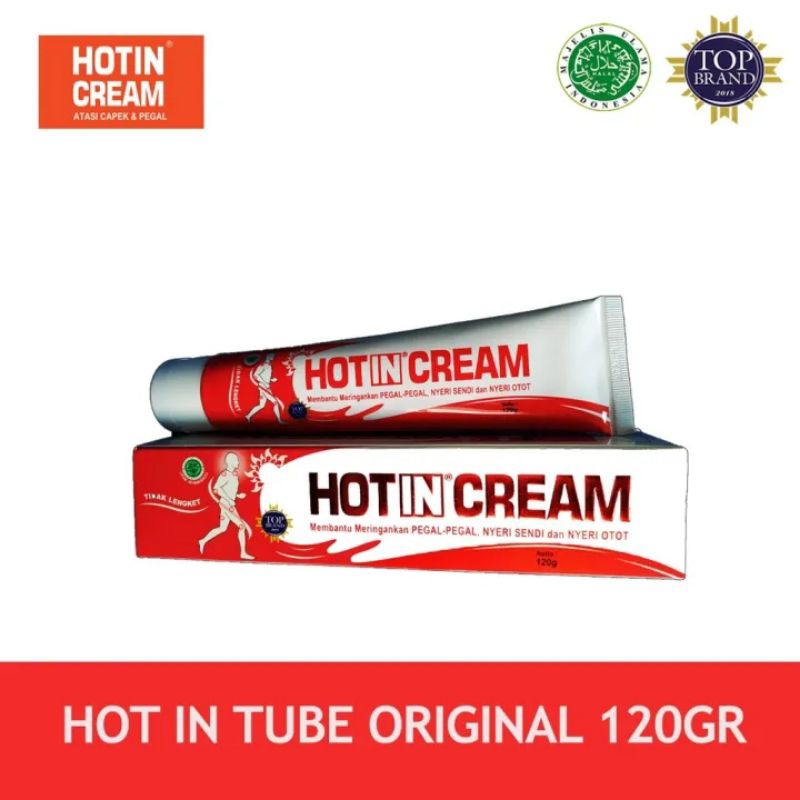 HOT IN CREAM TUBE 120GR ORIGINAL