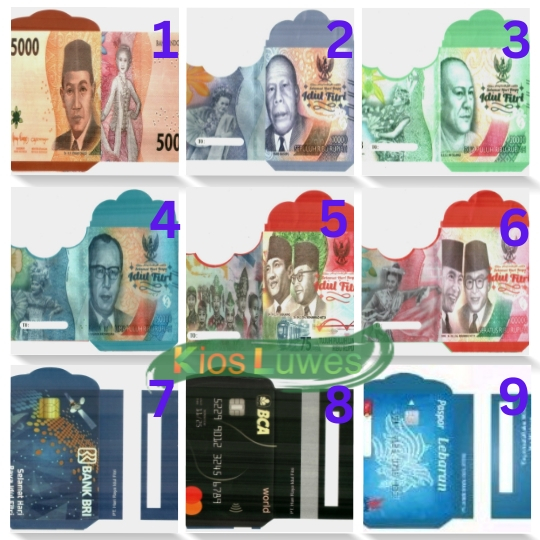 

Amplop Lebaran Unik Angpau Idul Fitri Motif Uang