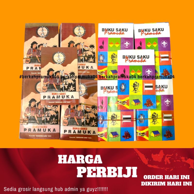 

Buku saku pramuka warna warni (bijian)