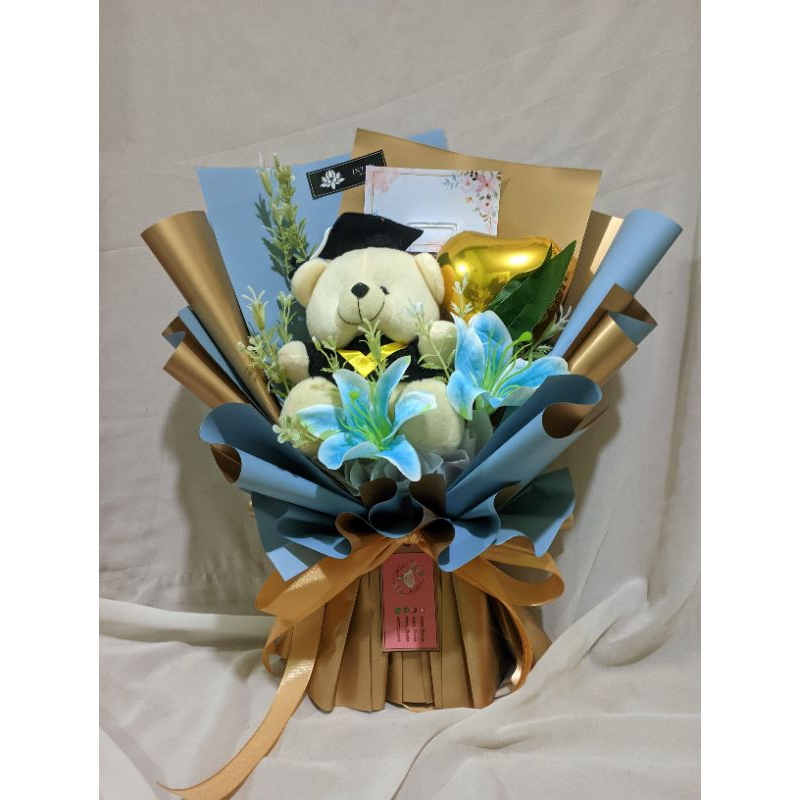 BUKET WISUDA BALON buket bunga wisuda murah