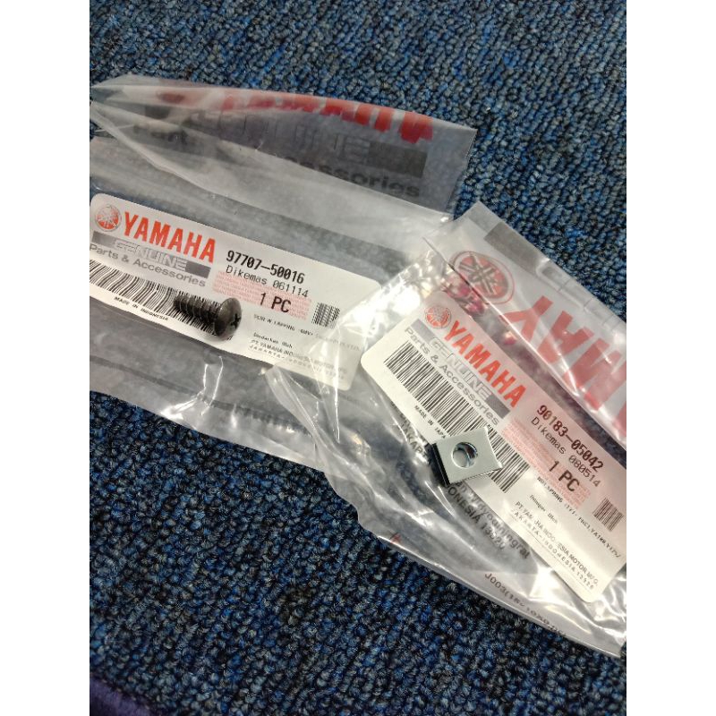 NUT SPRING KLIP SET BAUT BODY NEW AEROX XMAX NEW NMAX XEON ORIGINAL