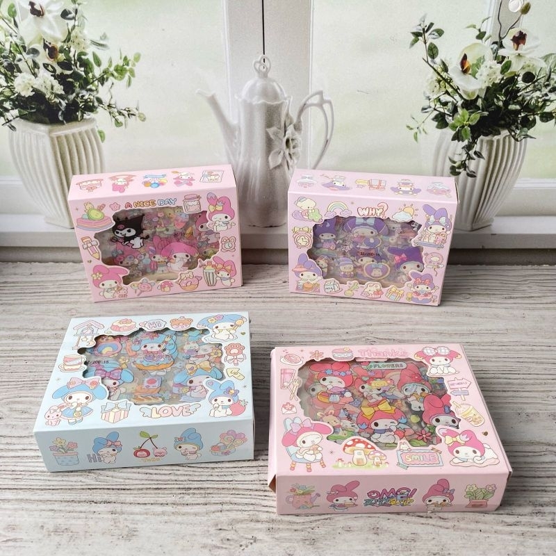 

Paket Stiker MIni Senmu Karakter Cewe Kode YD-8RMS Stiker Anti Air Unik Mini Tanpa BOX BIsa COD