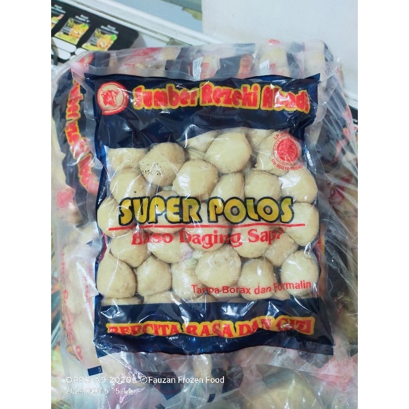 

Bakso Daging Sapi Super Polos isi 50butir
