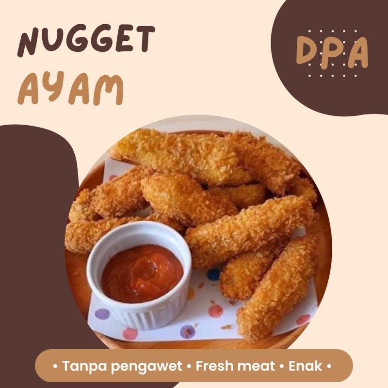 

DPA Nugget Ayam premium / nugget mpasi / nugget homemade