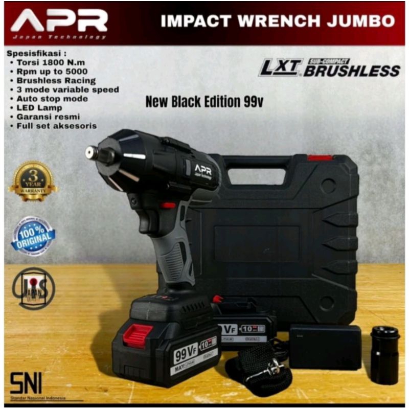 IMPACT APR JUMBO BLACK EDITION 99V 1800NM