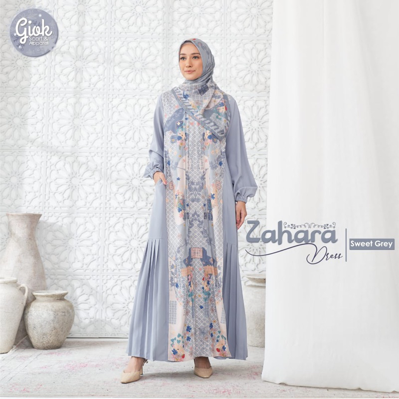 GIOK DRESS ZAHARA RAYA SERIES ORIGINAL