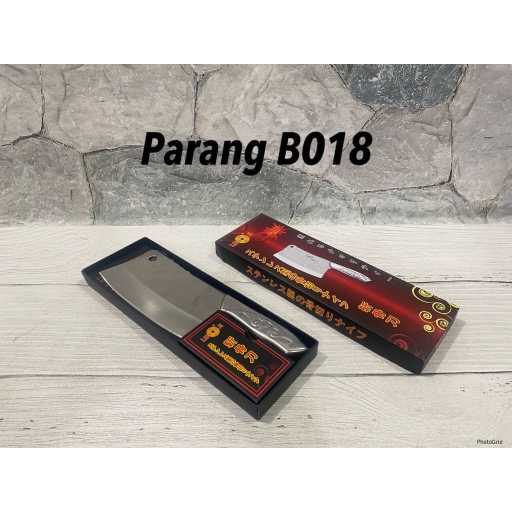 Parang / Golok / Pisau Pemotong Daging Stainless Besar