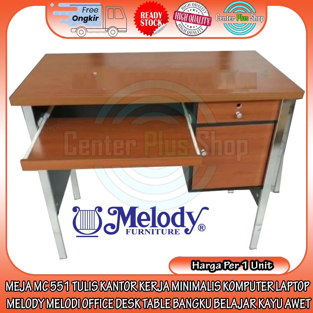 [Instant] Meja Bangku Mc 551 Tulis Kantor Kerja Minimalis Komputer Laptop Melody Melodi Office Desk 