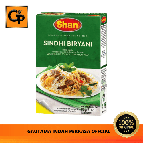 

BUMBU SIAP PAKAI SHAN SEASONING SINDHI BIRYANI 60 G