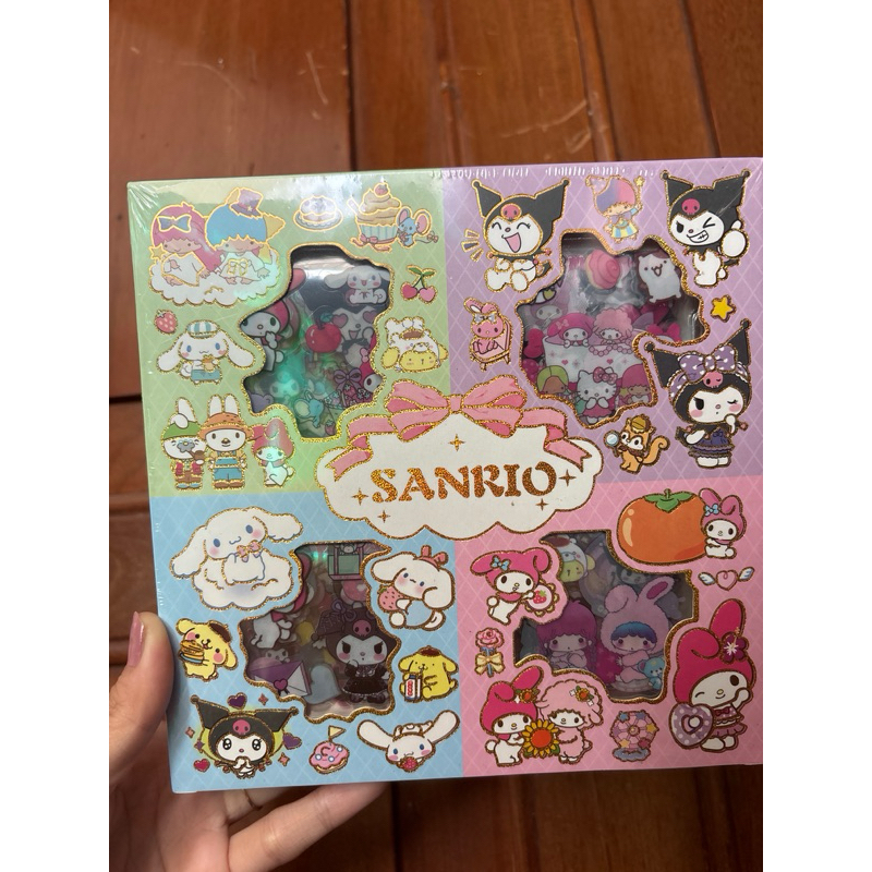 

Stiker Sanrio Mix Cinnamoroll kuromi melody pompompurin Hadiah Kado Anak Sticker waterproof 2D