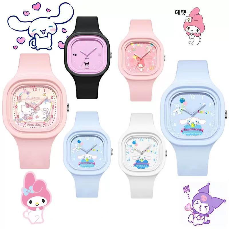 [BABYMOON] Jam tangan anak motif SANRIO jam tangan anti air Jam tangan anak jelly Jam Tangan Anak wi