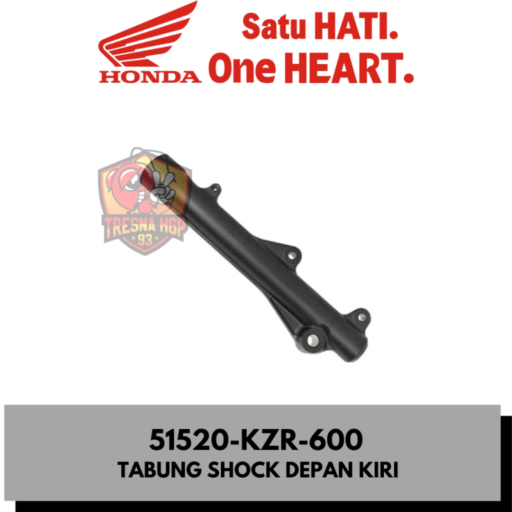 51520-KZR-600 TABUNG SHOCK DEPAN KIRI VARIO ESP 150 K59 ORIGINAL | CASE L FR BOTTOM 51520KZR600