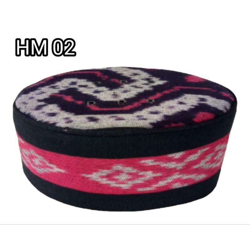 AZOLA - Kopiah Peci Kain Tenun Aneka Warna Bisa Dicuci Bisa Dilipat