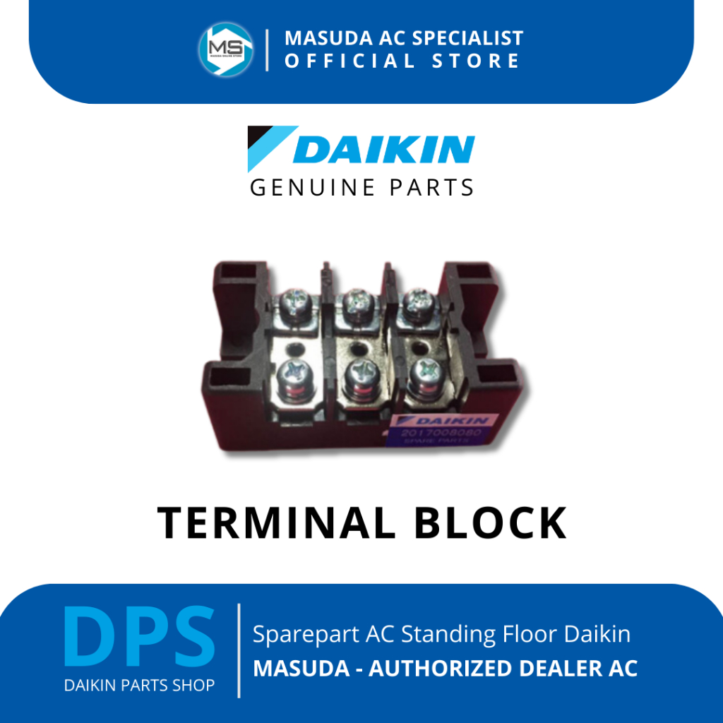 Terminal Block AC Daikin Standing Floor Sparepart AC Daikin (Genuine Parts)