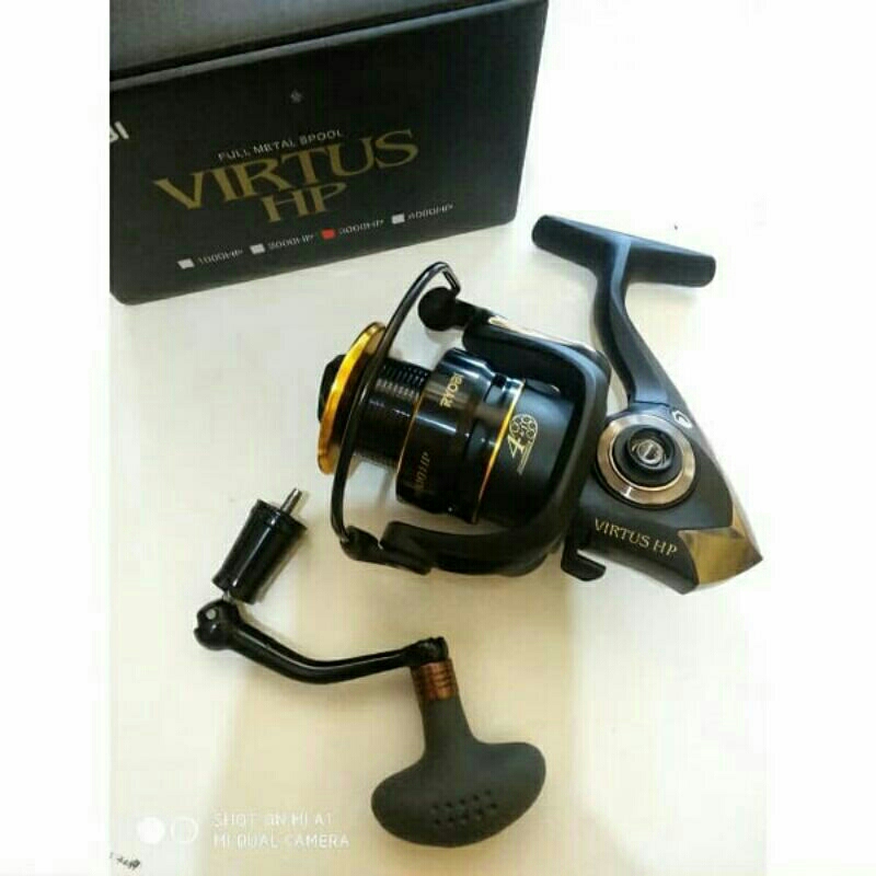reel ryobi virtus 3000 power handle