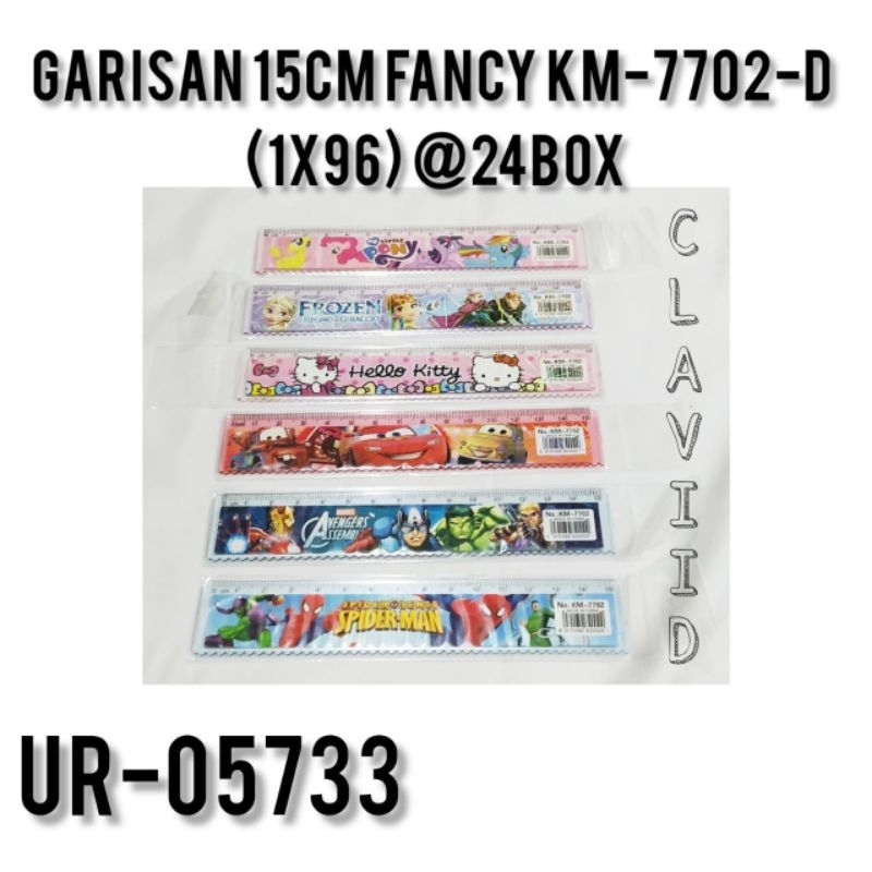 

5733/PENGGARIS/ PENGGARIS 15CM/RULLER