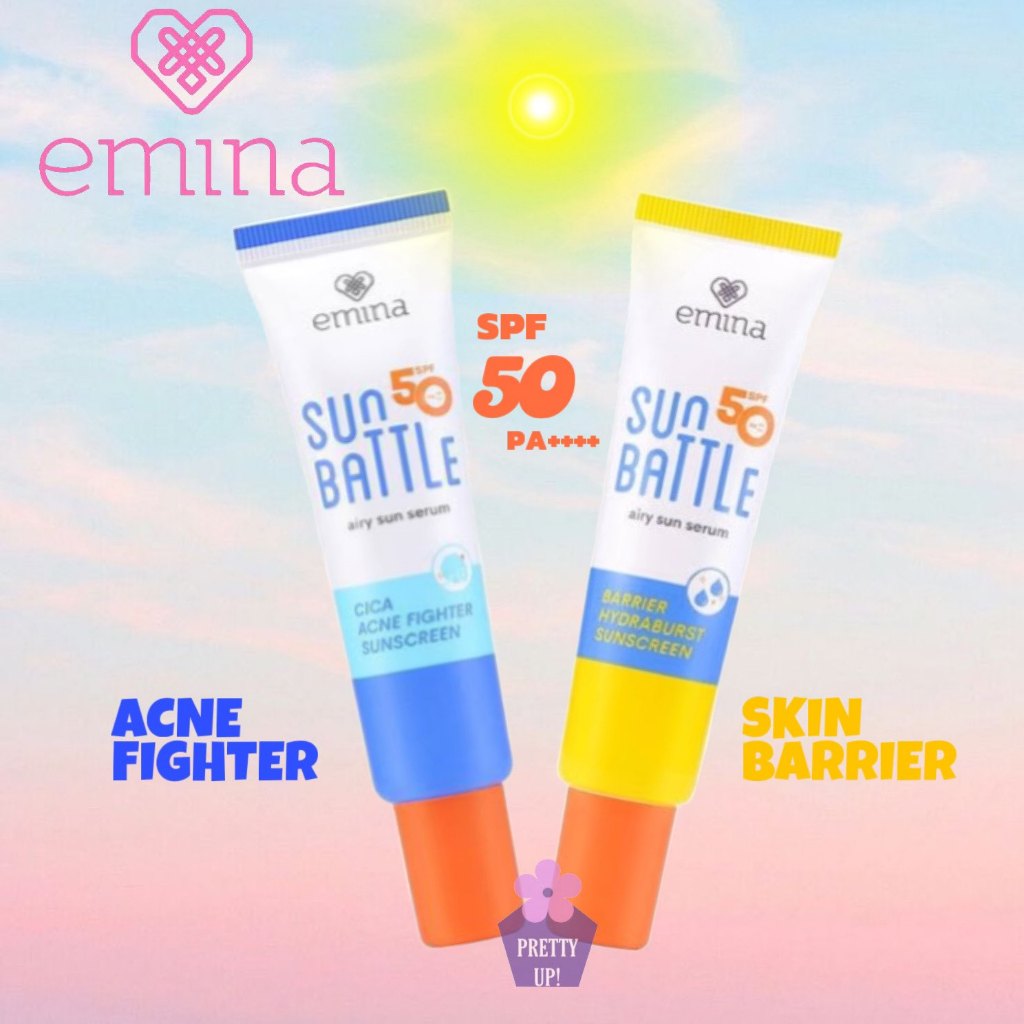 EMINA SUN BATTLE AIRY SUN SERUM SPF 50 PA++++ | EMINA SUNSCREEN