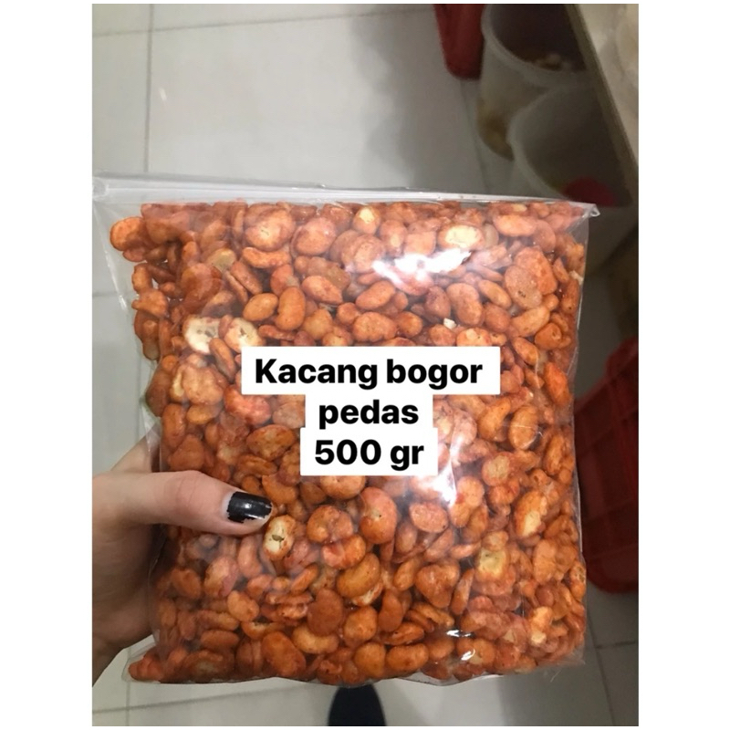 

KACANG BOGOR BALADO 500 GRAM | KACANG BOGOR PEDAS 500 GRAM KACANG KORO PEDAS GURIH